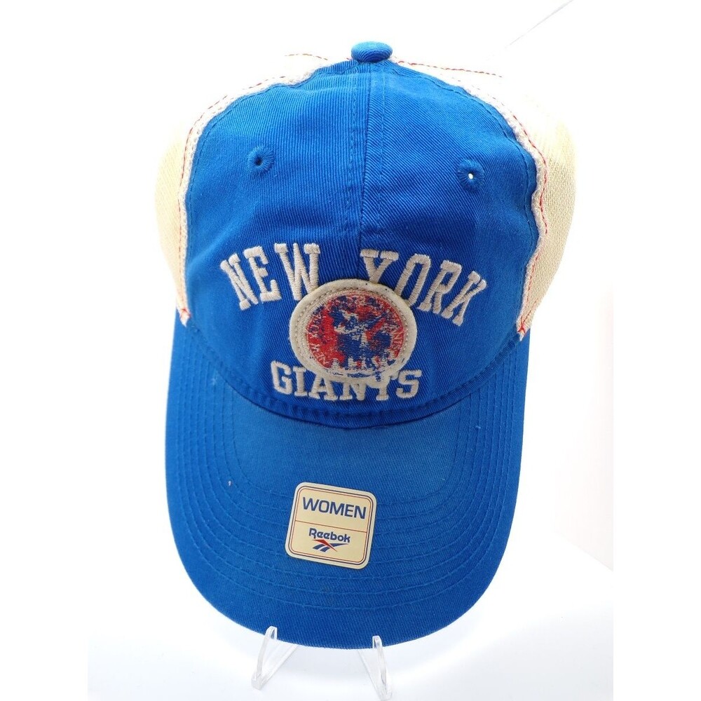 Reebok NY Giants Women's Trucker Baseball Cap Adjustable Mesh Snapback